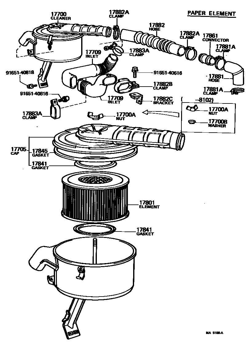 Parts diagram