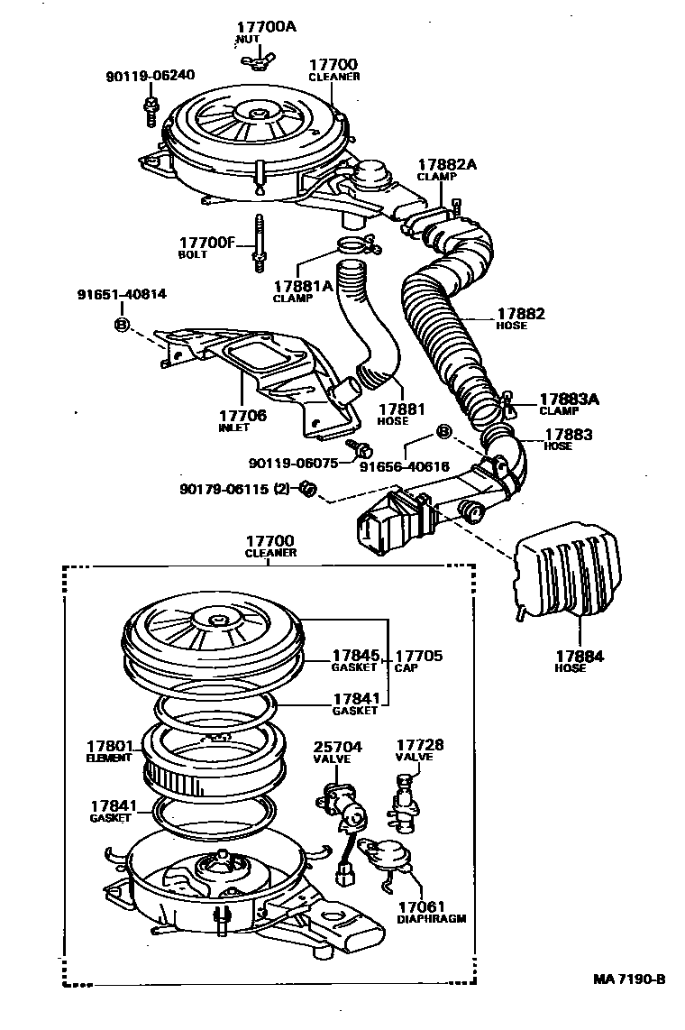 Parts diagram