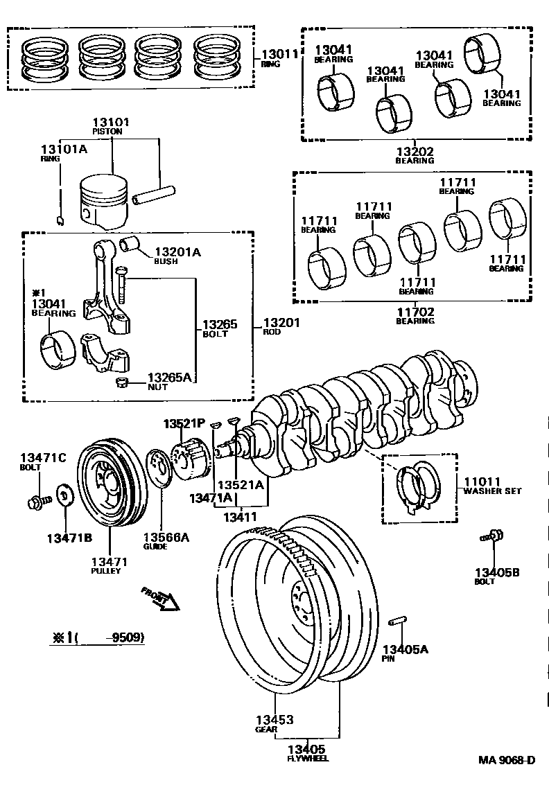 Parts diagram
