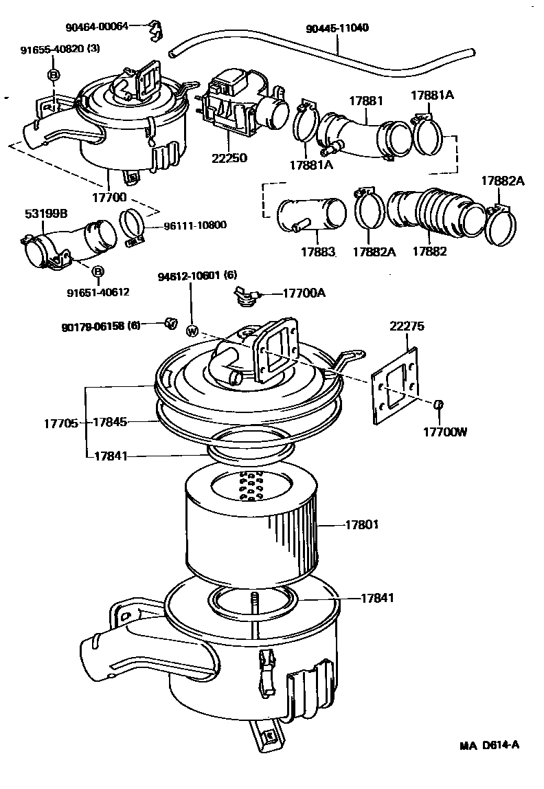 Parts diagram