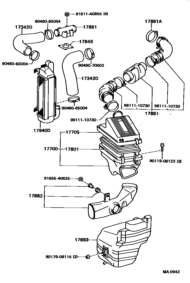 Parts diagram