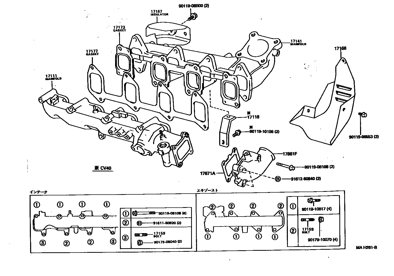 Parts diagram