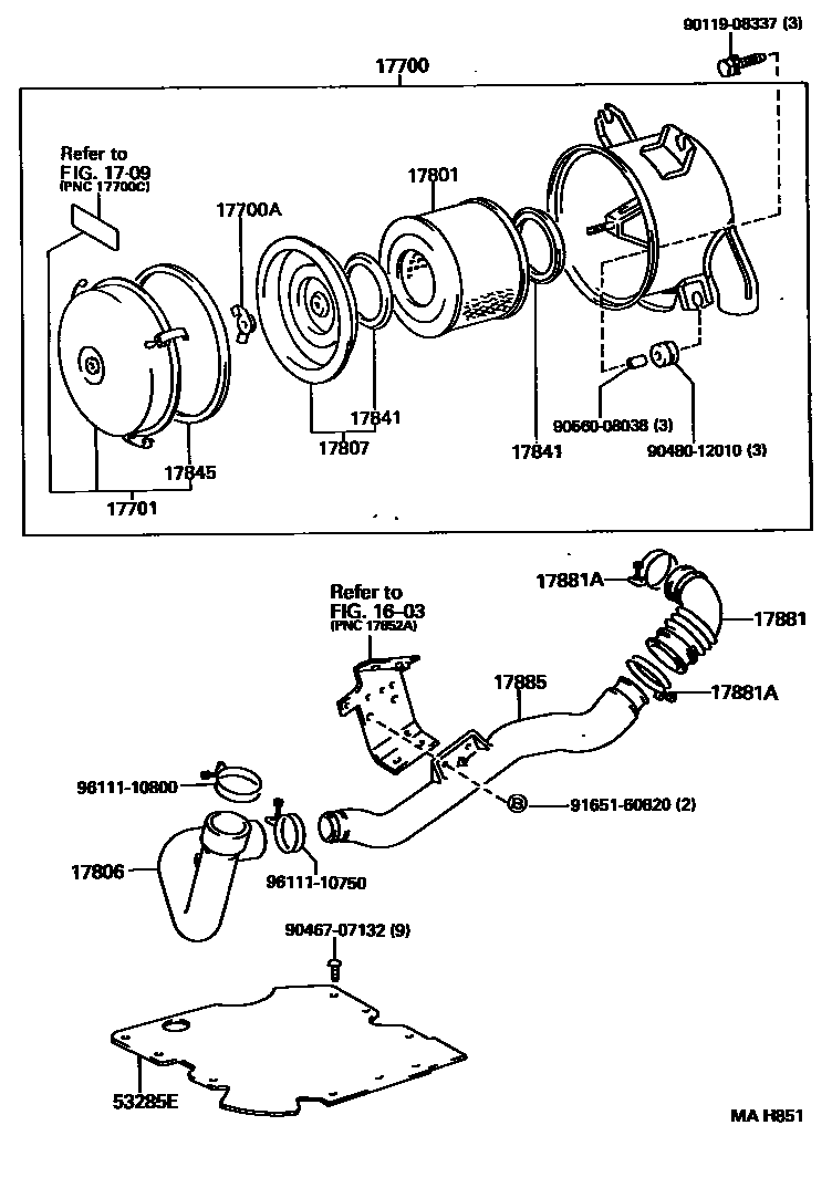 Parts diagram