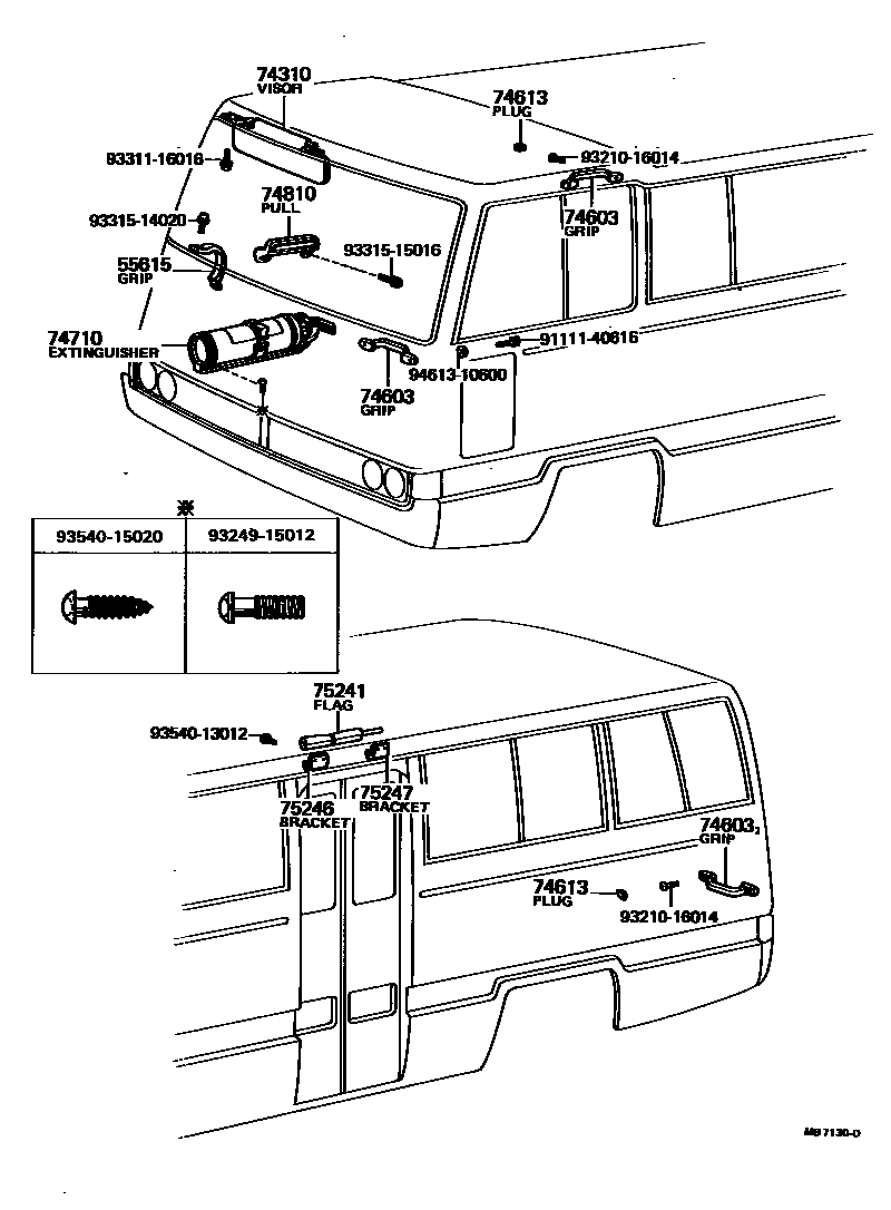 Parts diagram