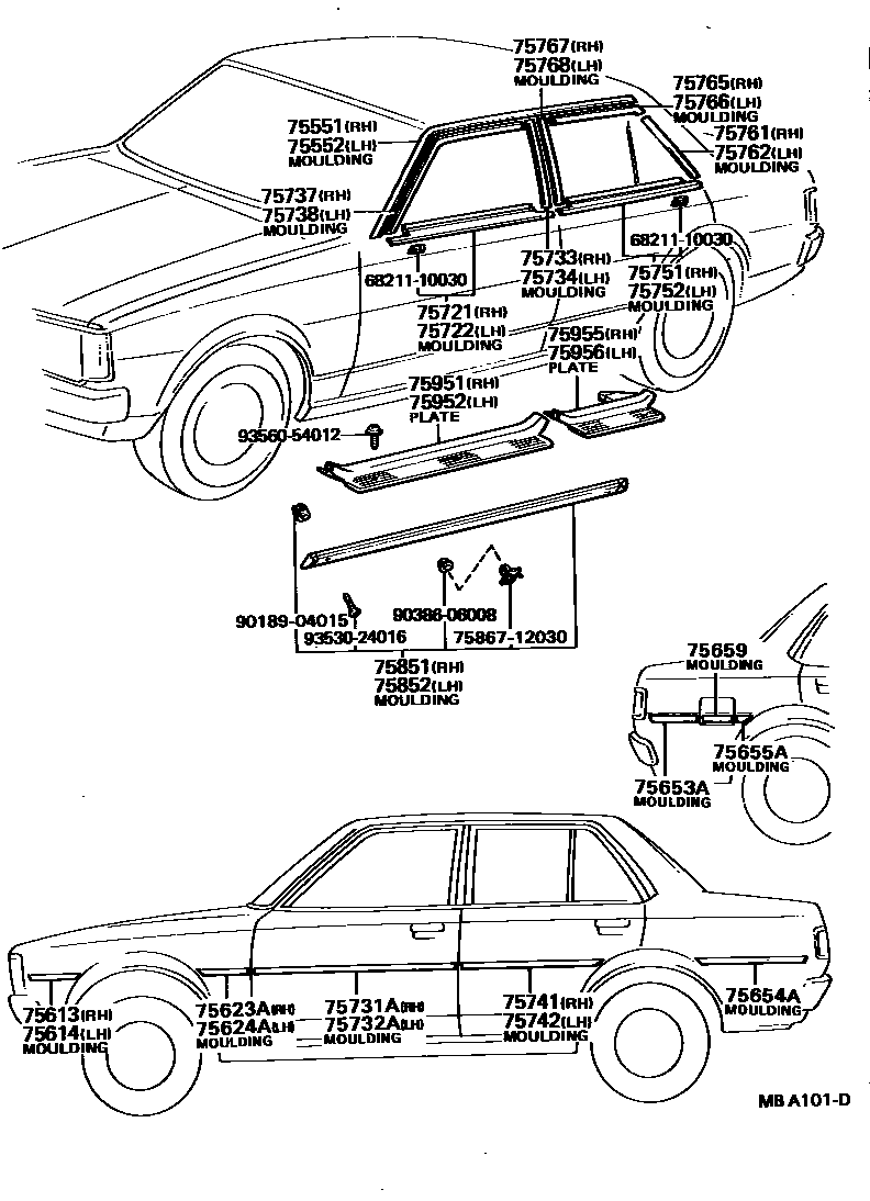 Parts diagram