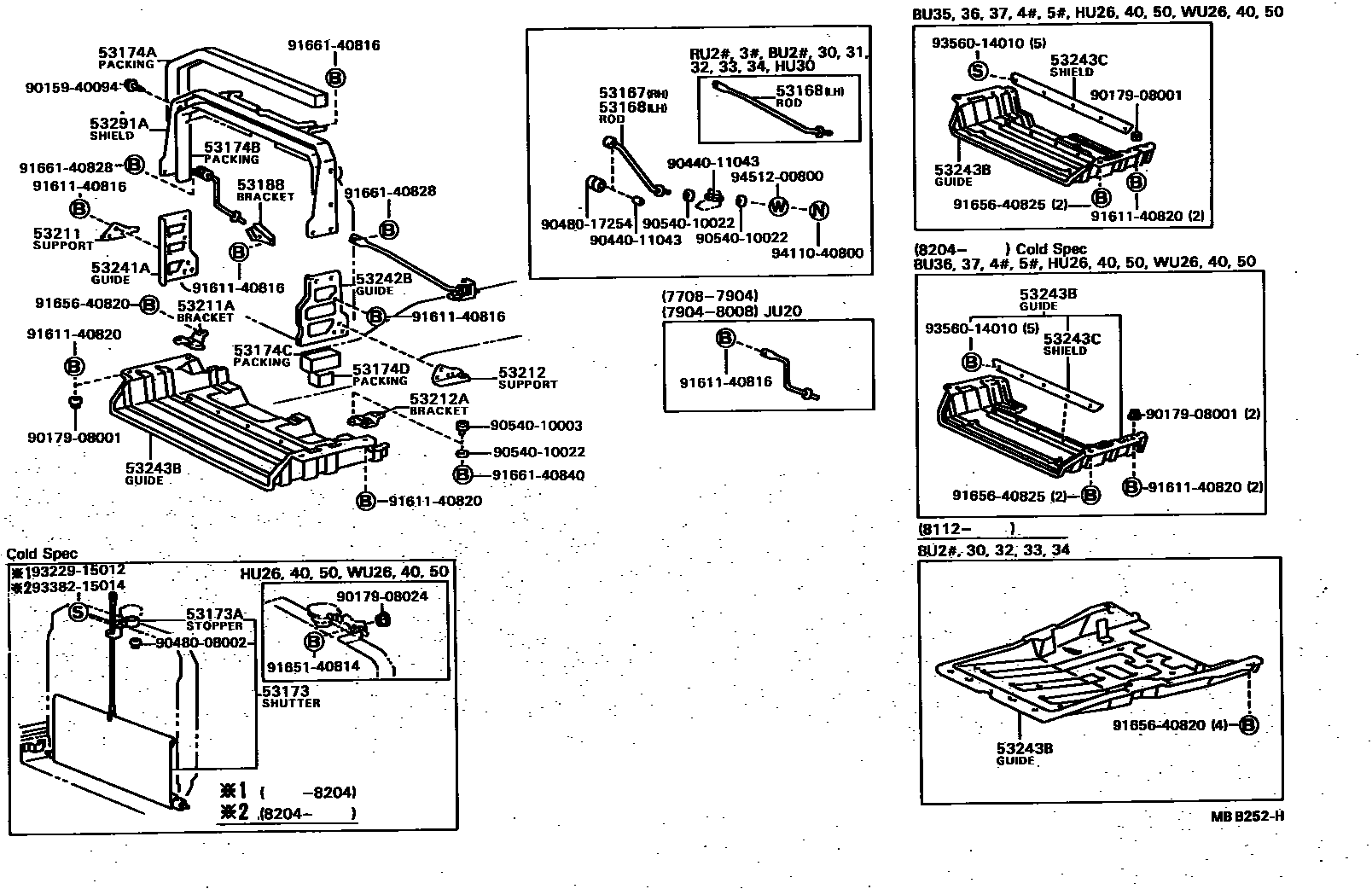 Parts diagram