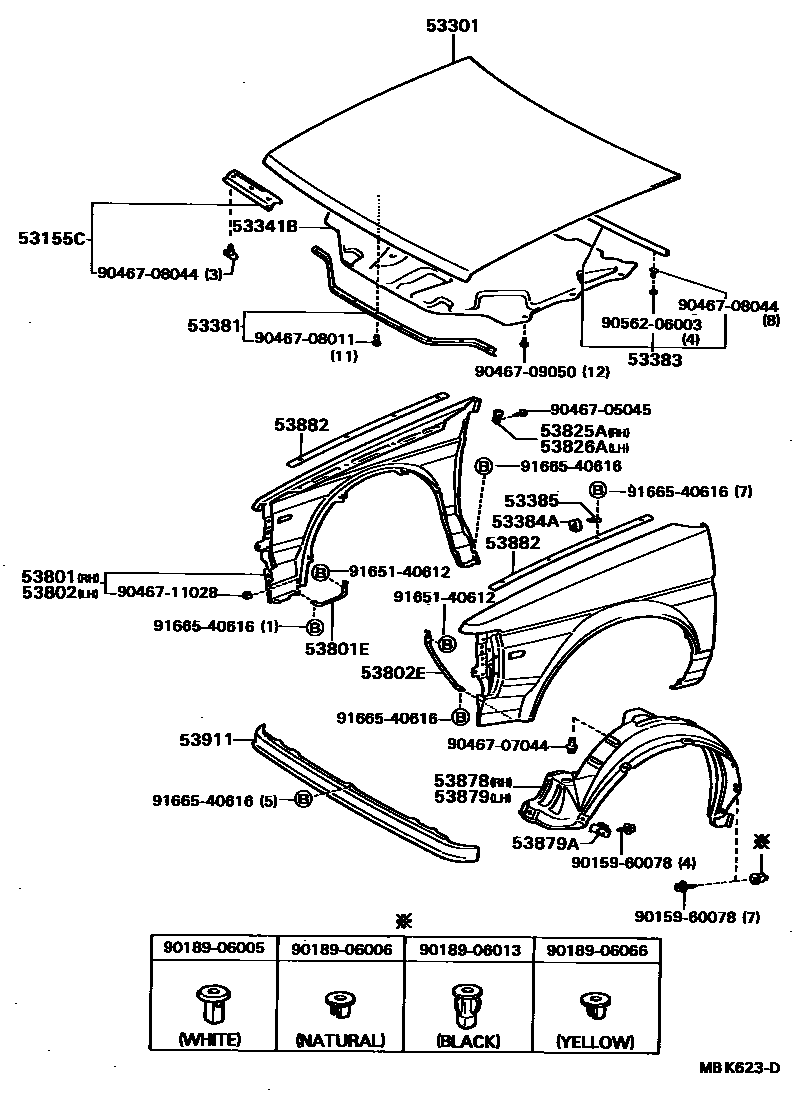 Parts diagram
