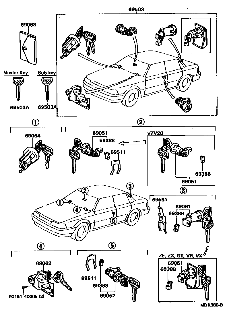 Parts diagram