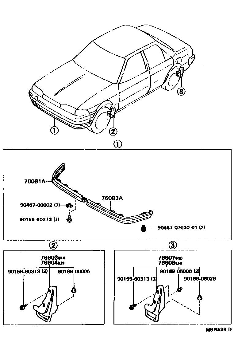 Parts diagram