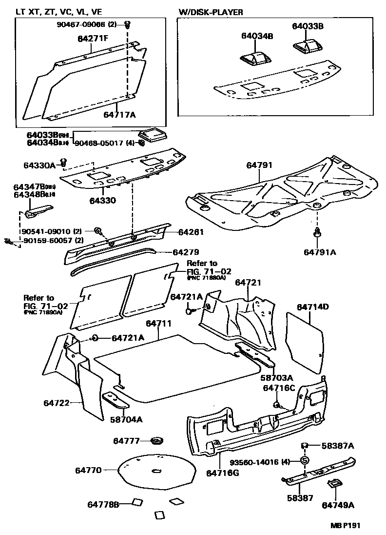 Parts diagram
