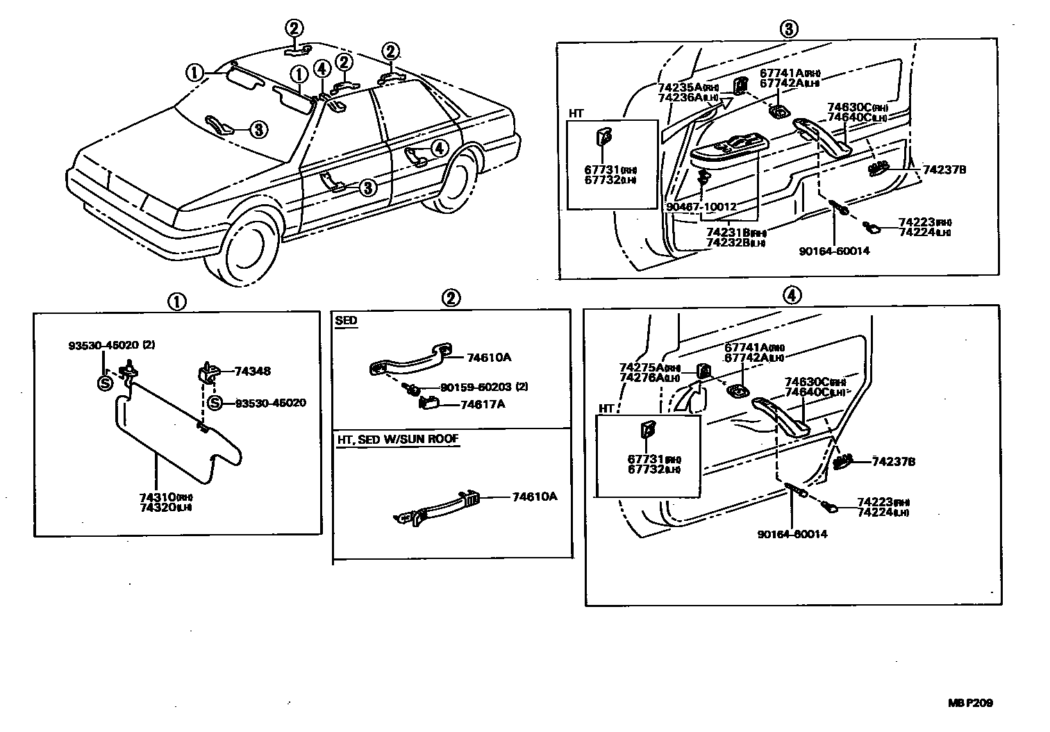 Parts diagram