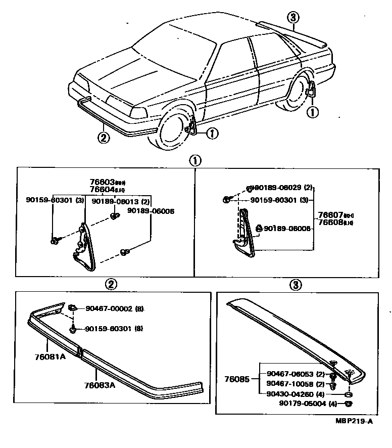 Parts diagram