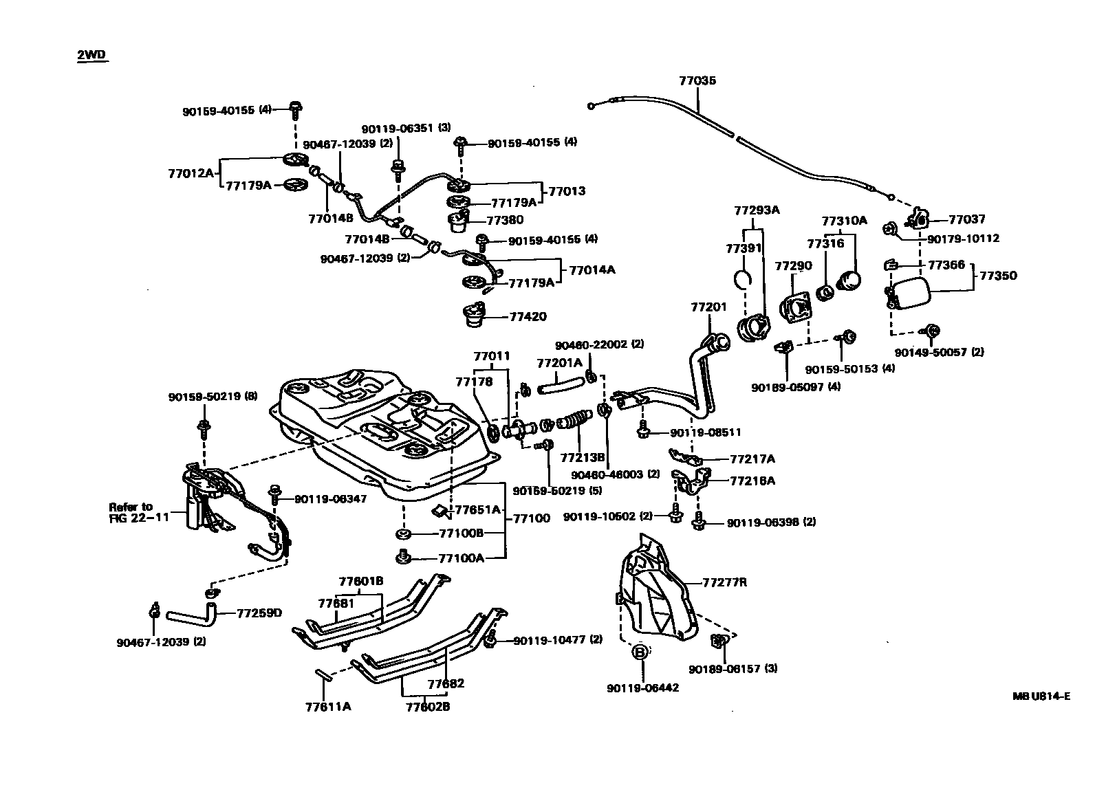 Parts diagram