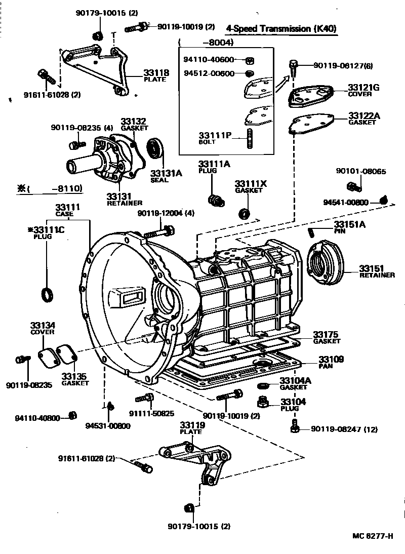 Parts diagram