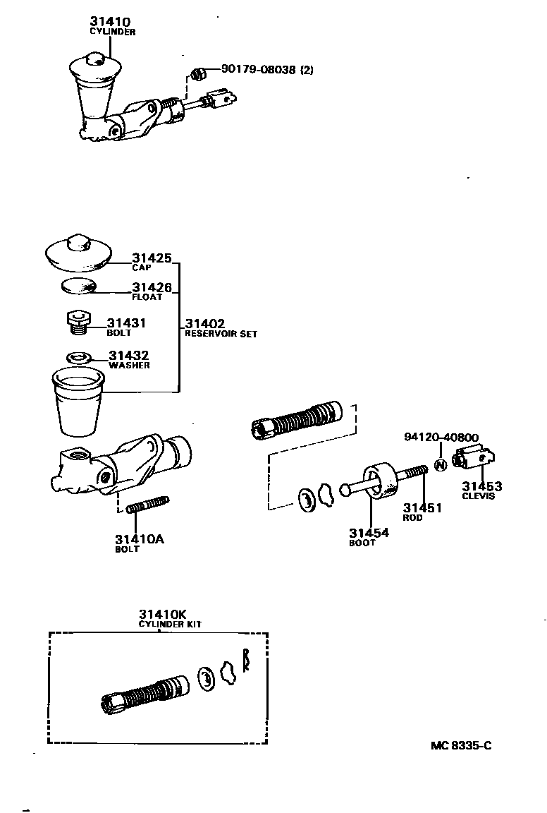 Parts diagram