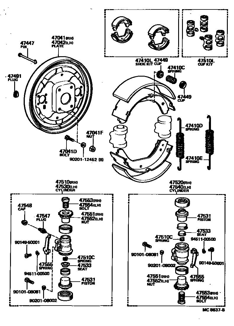 Parts diagram