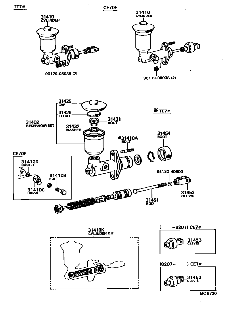 Parts diagram