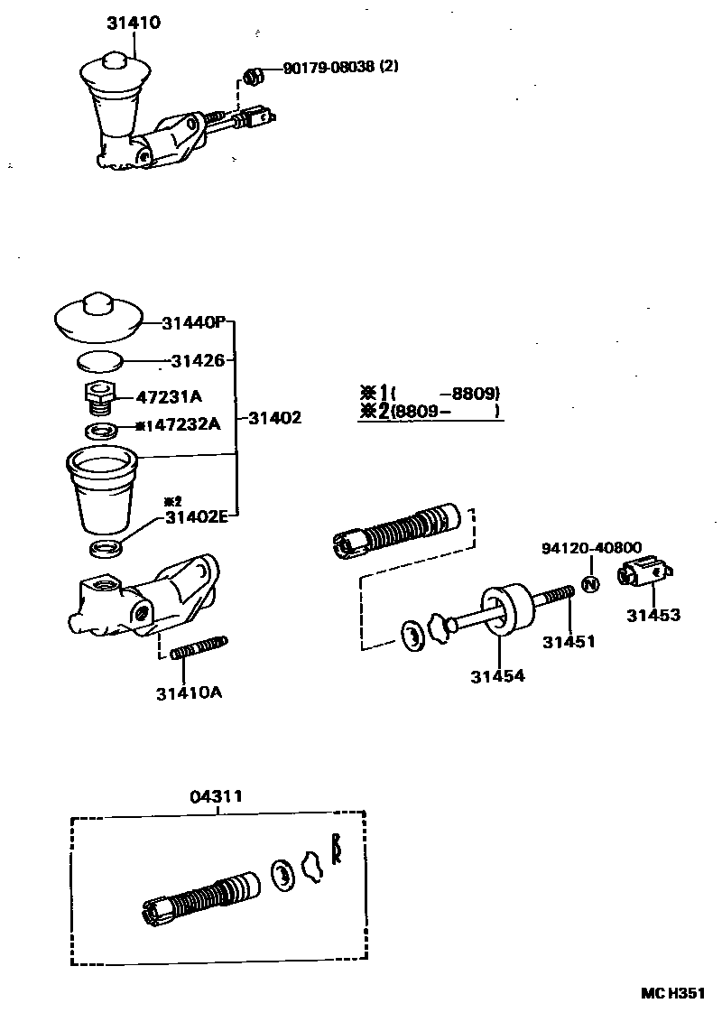 Parts diagram