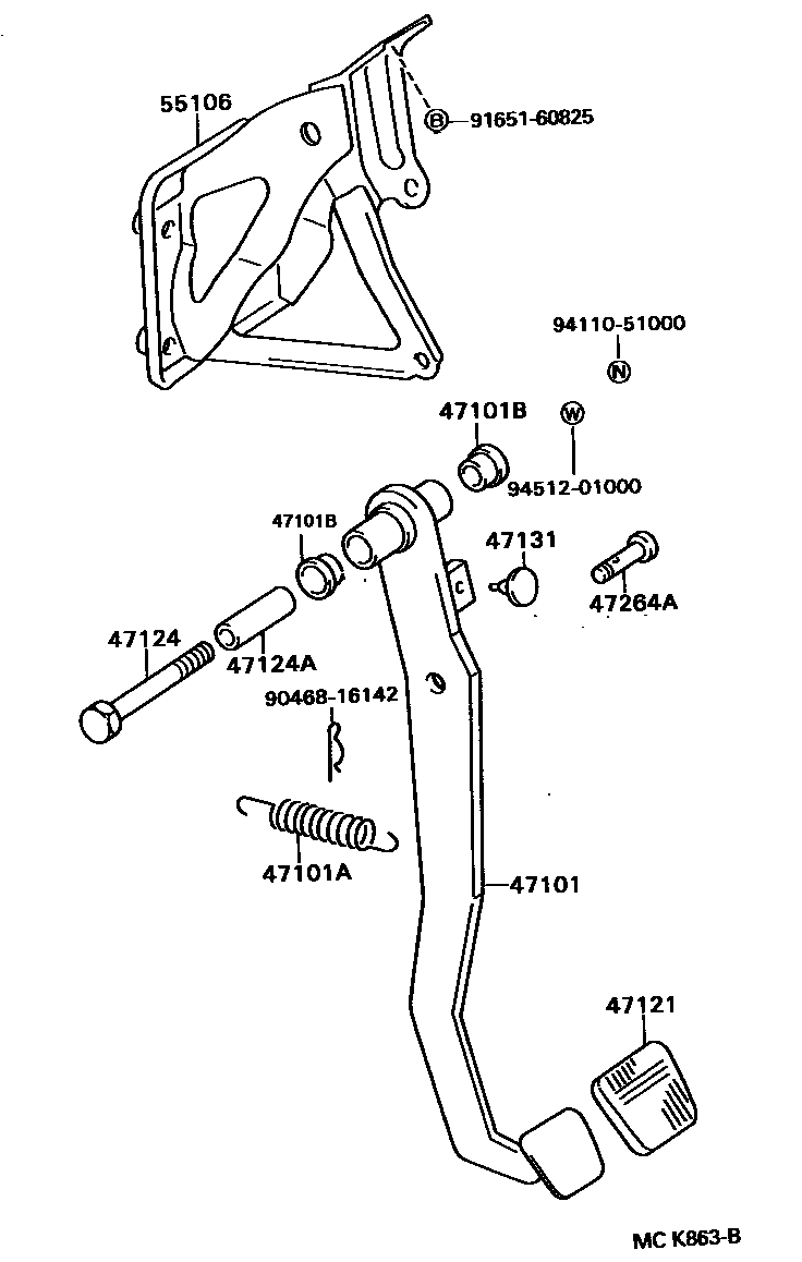 Parts diagram