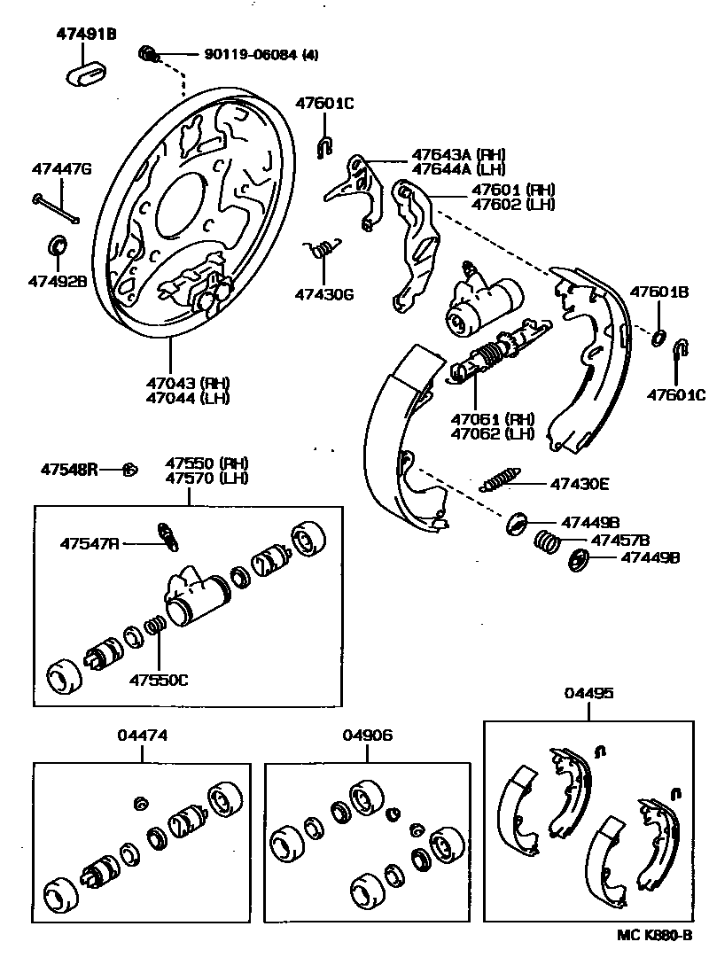 Parts diagram