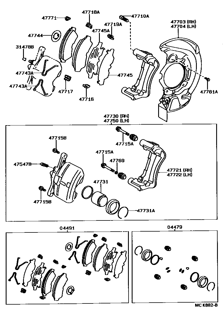 Parts diagram