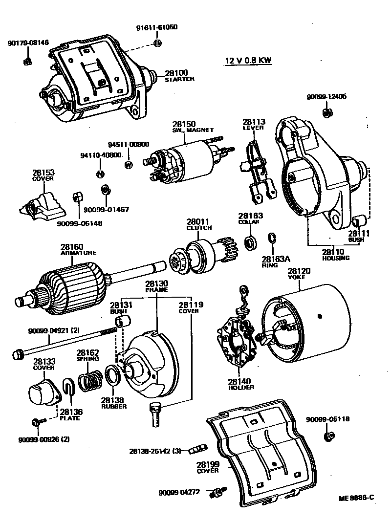 Parts diagram