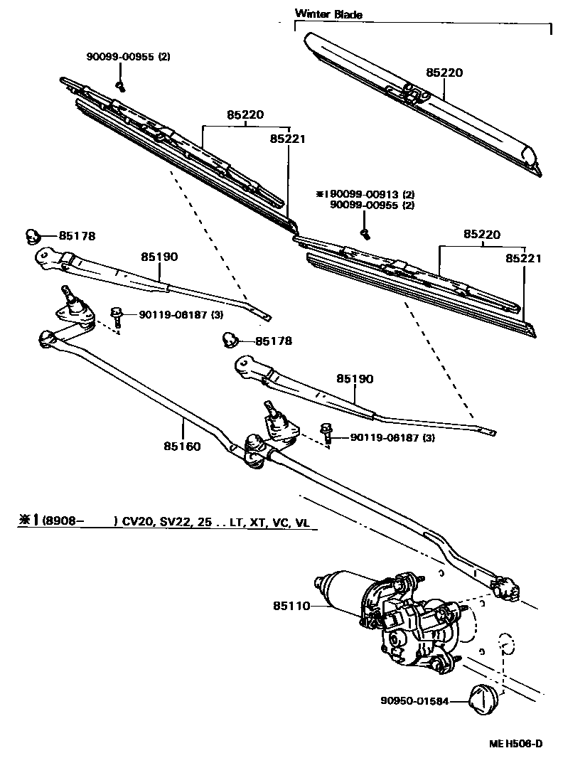 Parts diagram