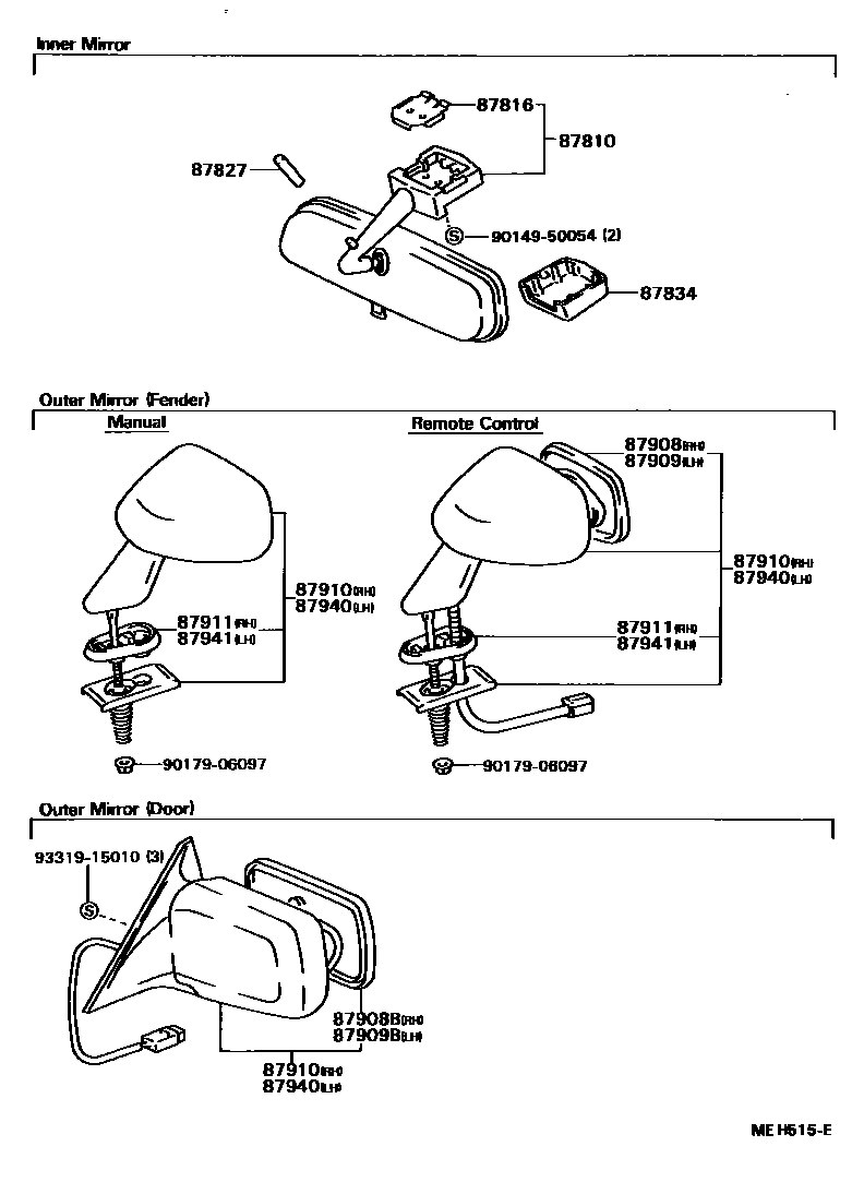 Parts diagram