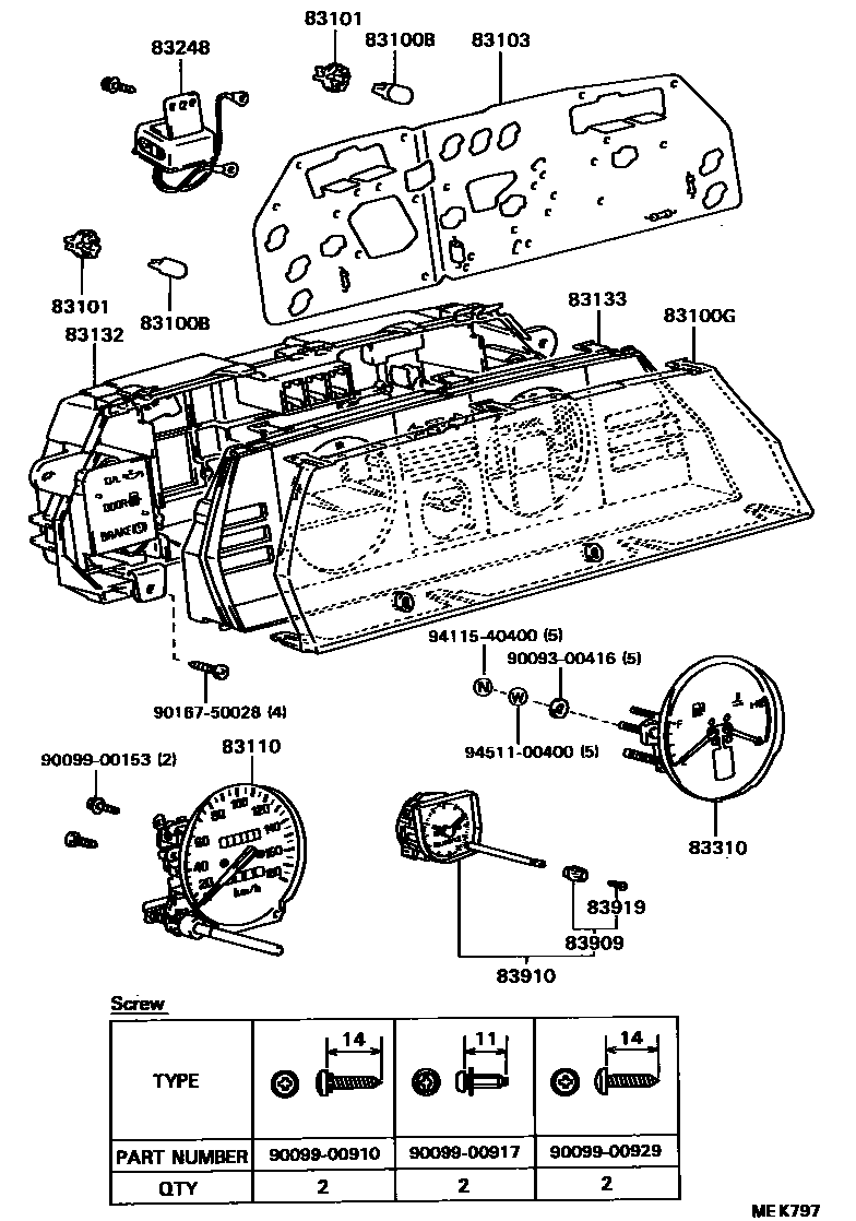 Parts diagram