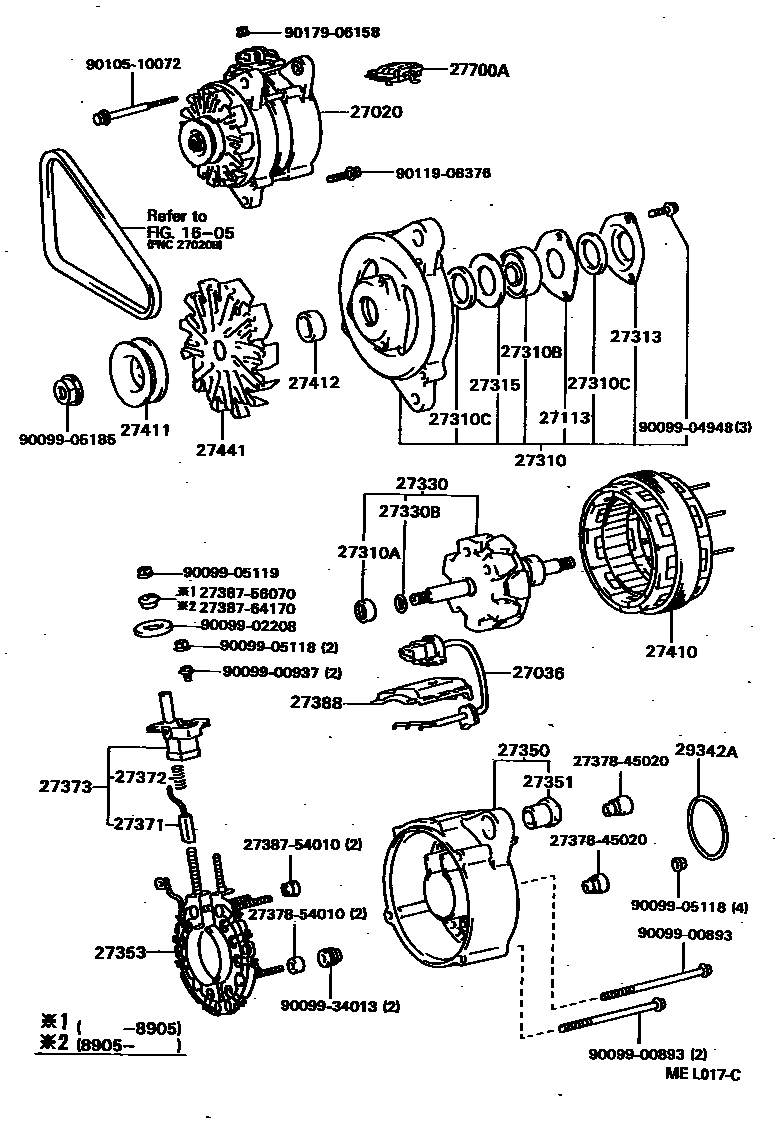 Parts diagram