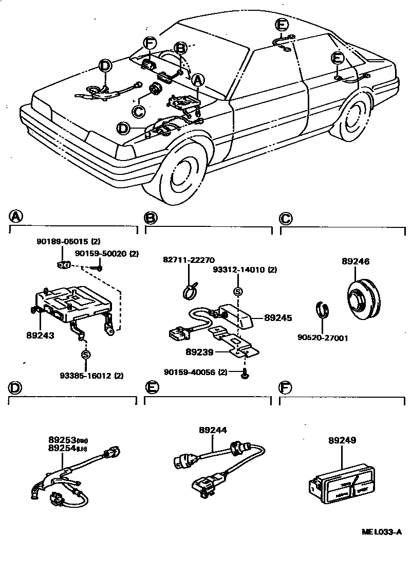 Parts diagram