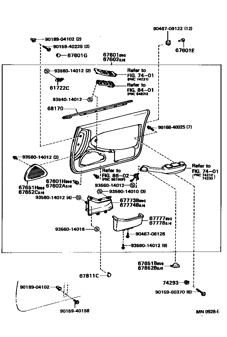 Parts diagram