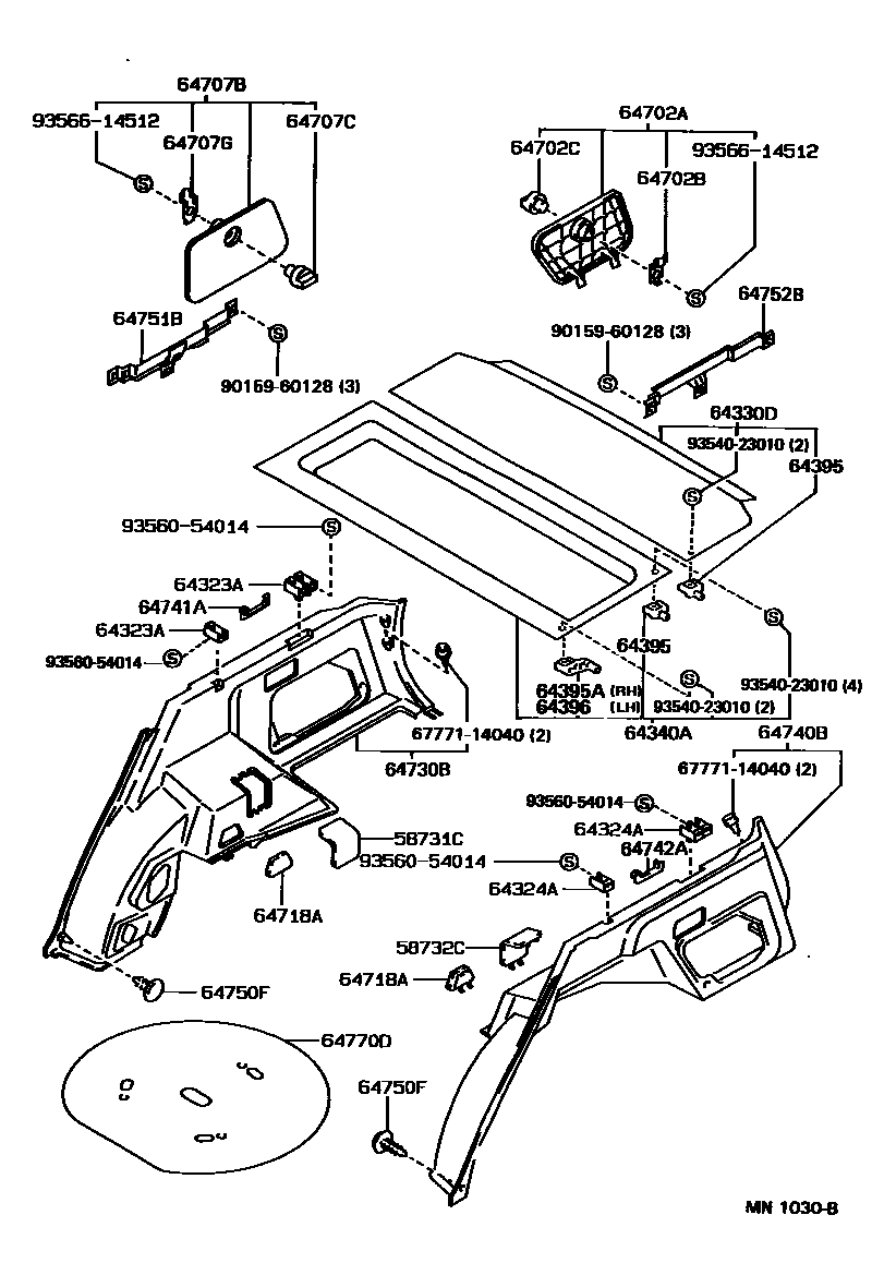 Parts diagram