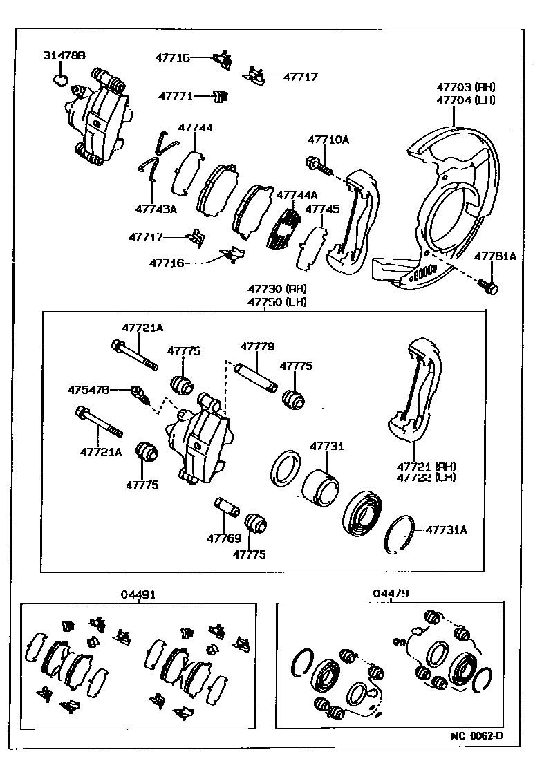 Parts diagram