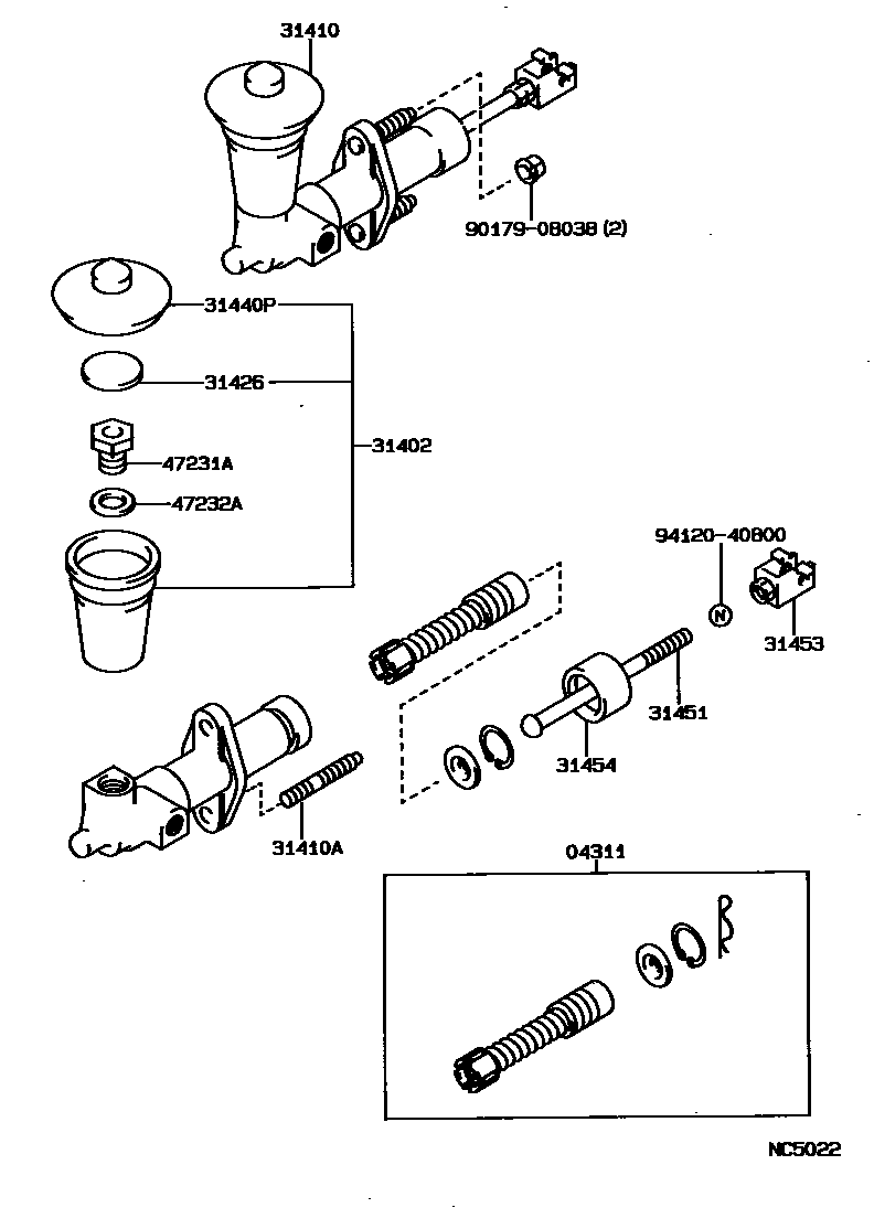 Parts diagram
