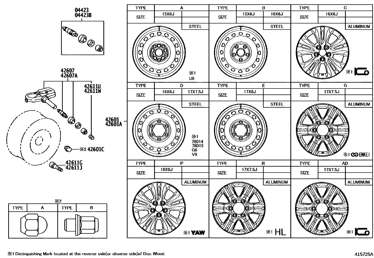 Parts diagram