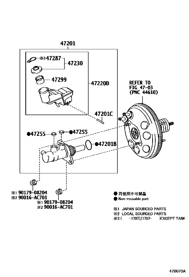 Parts diagram