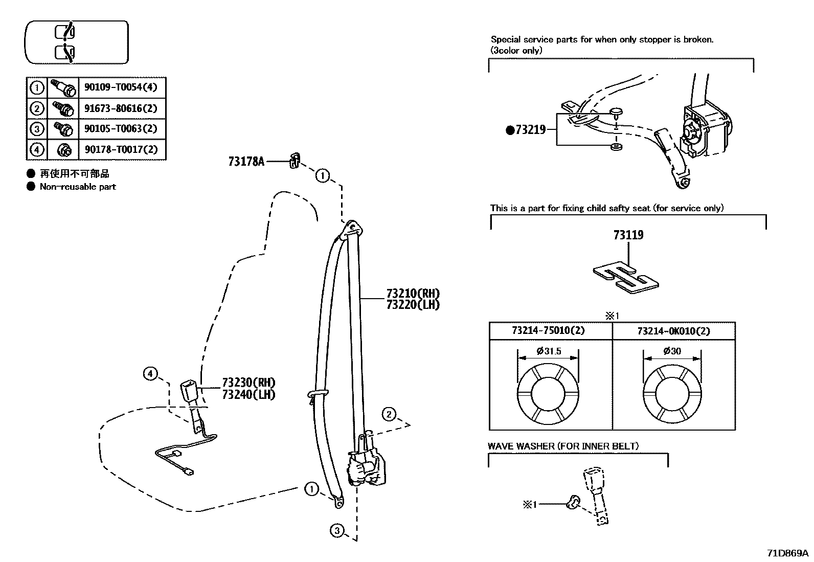 Parts diagram
