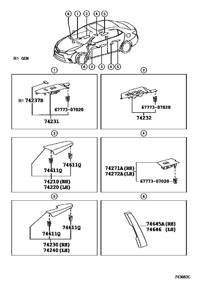Parts diagram