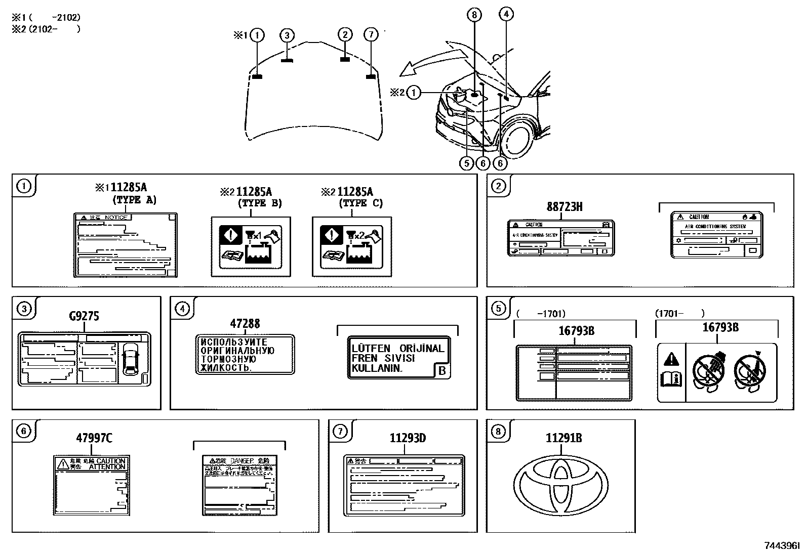 Parts diagram
