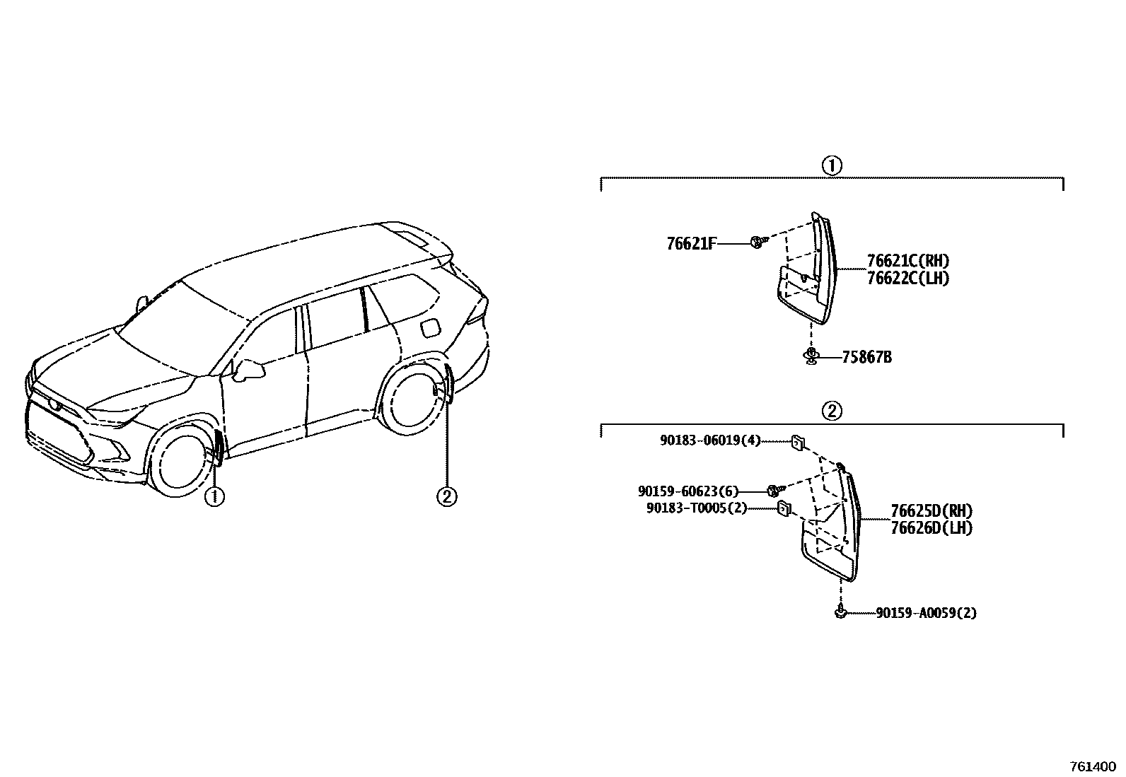 Parts diagram