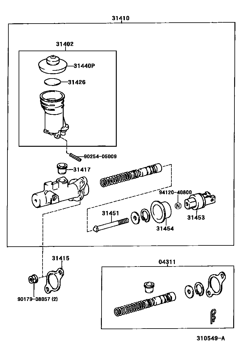 Parts diagram