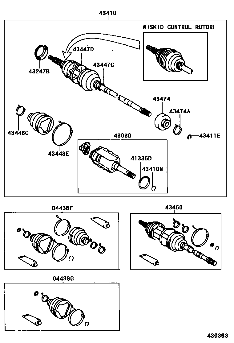 Parts diagram