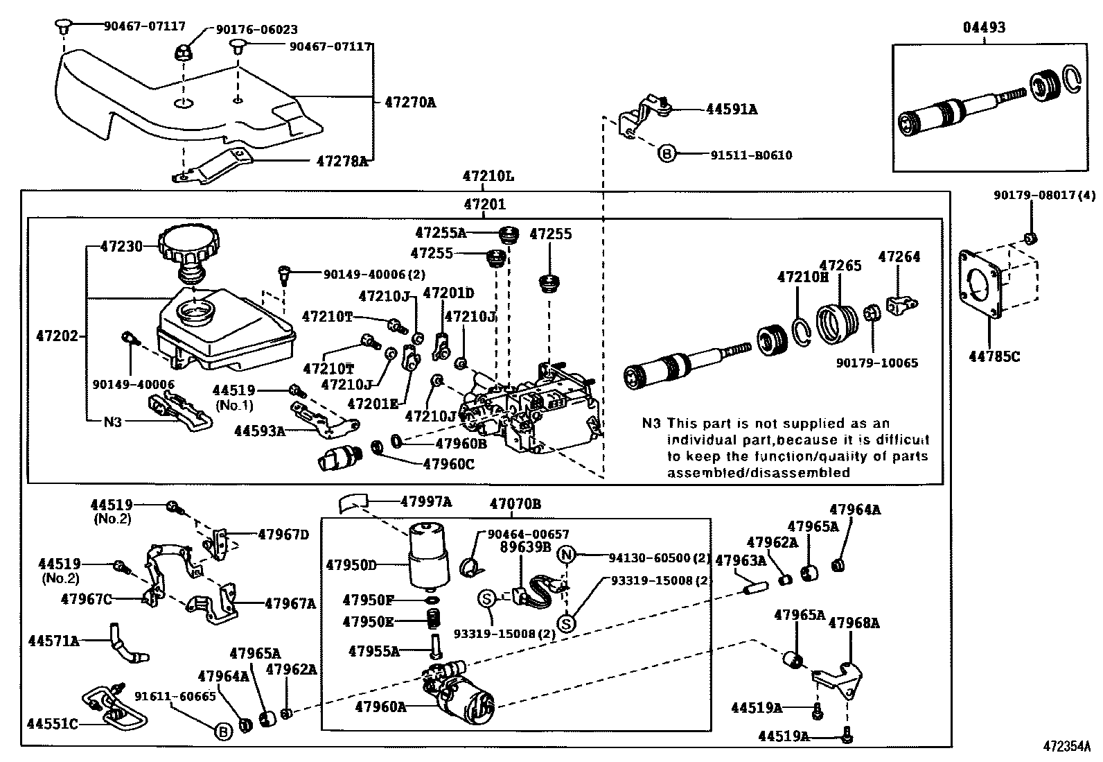 Parts diagram