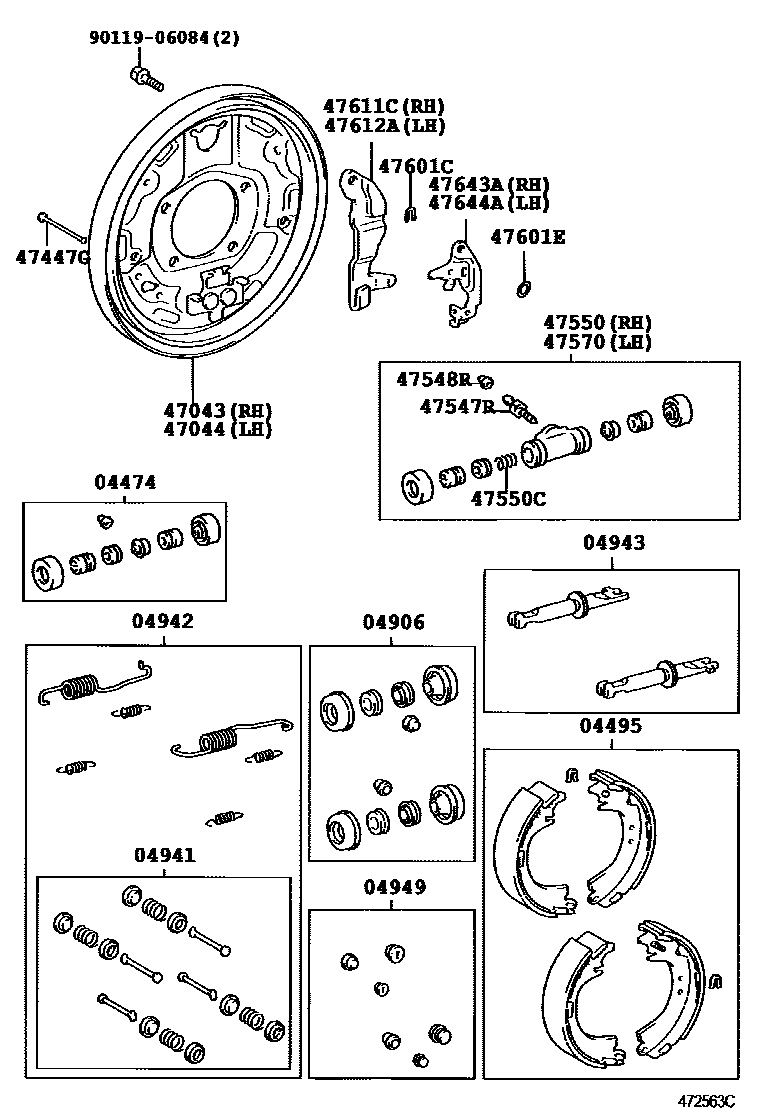 Parts diagram