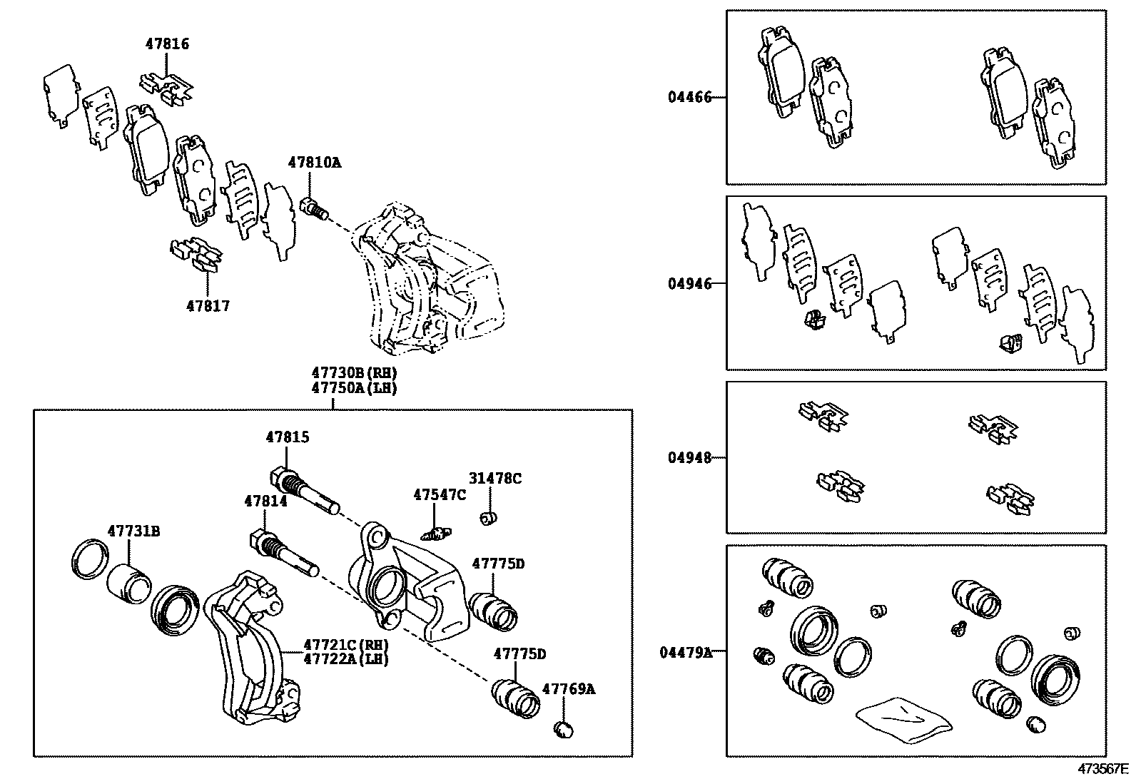 Parts diagram