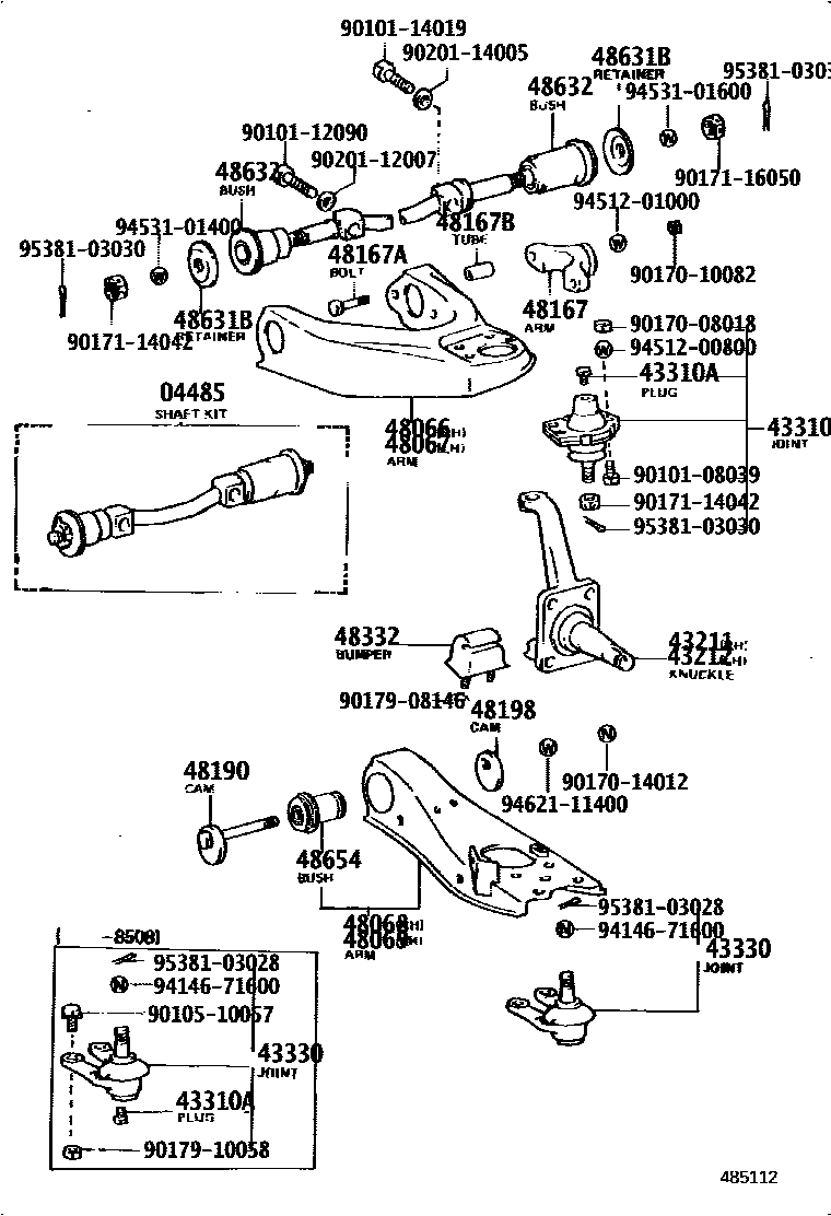 Parts diagram