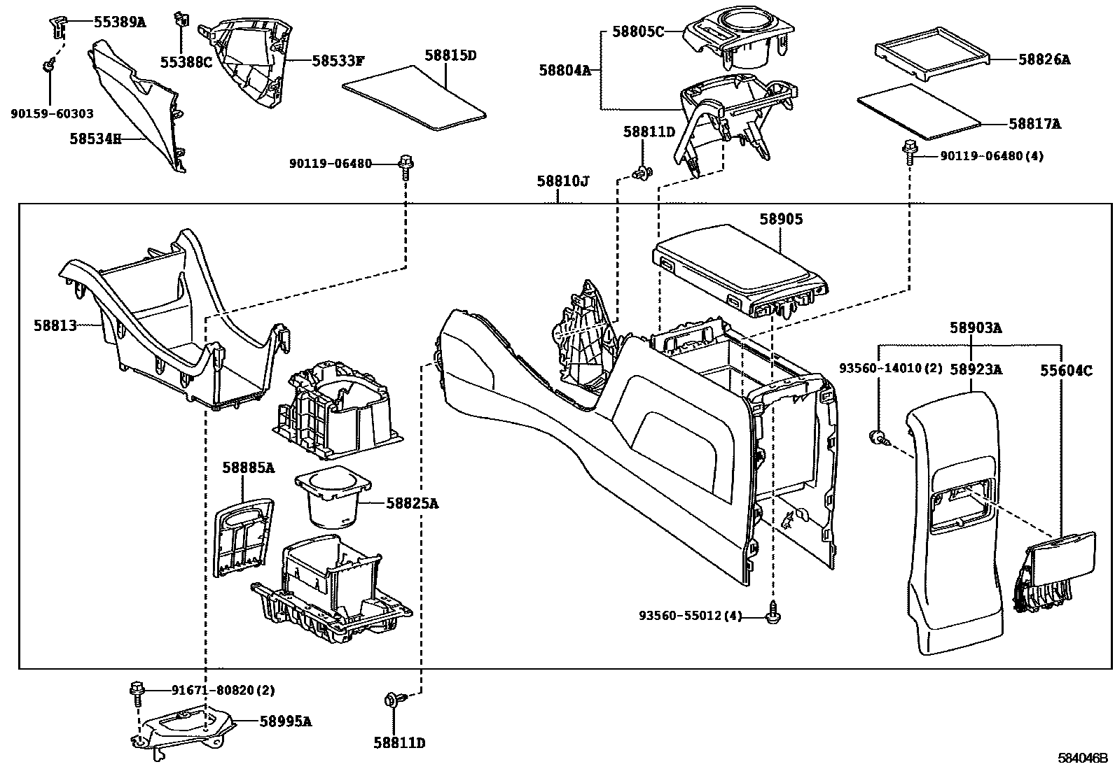 Parts diagram
