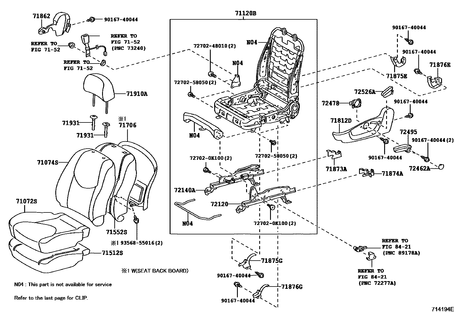 Parts diagram