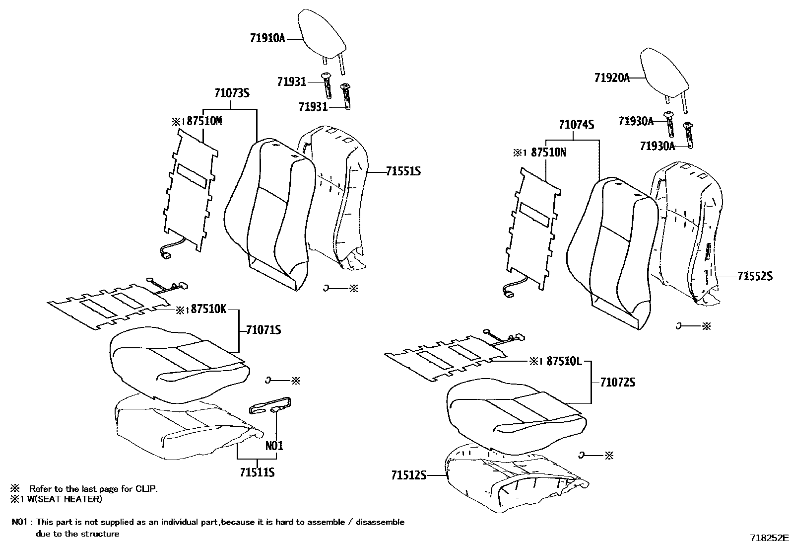 Parts diagram